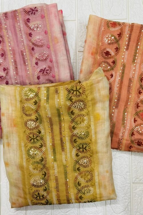 Jaamdani suit set