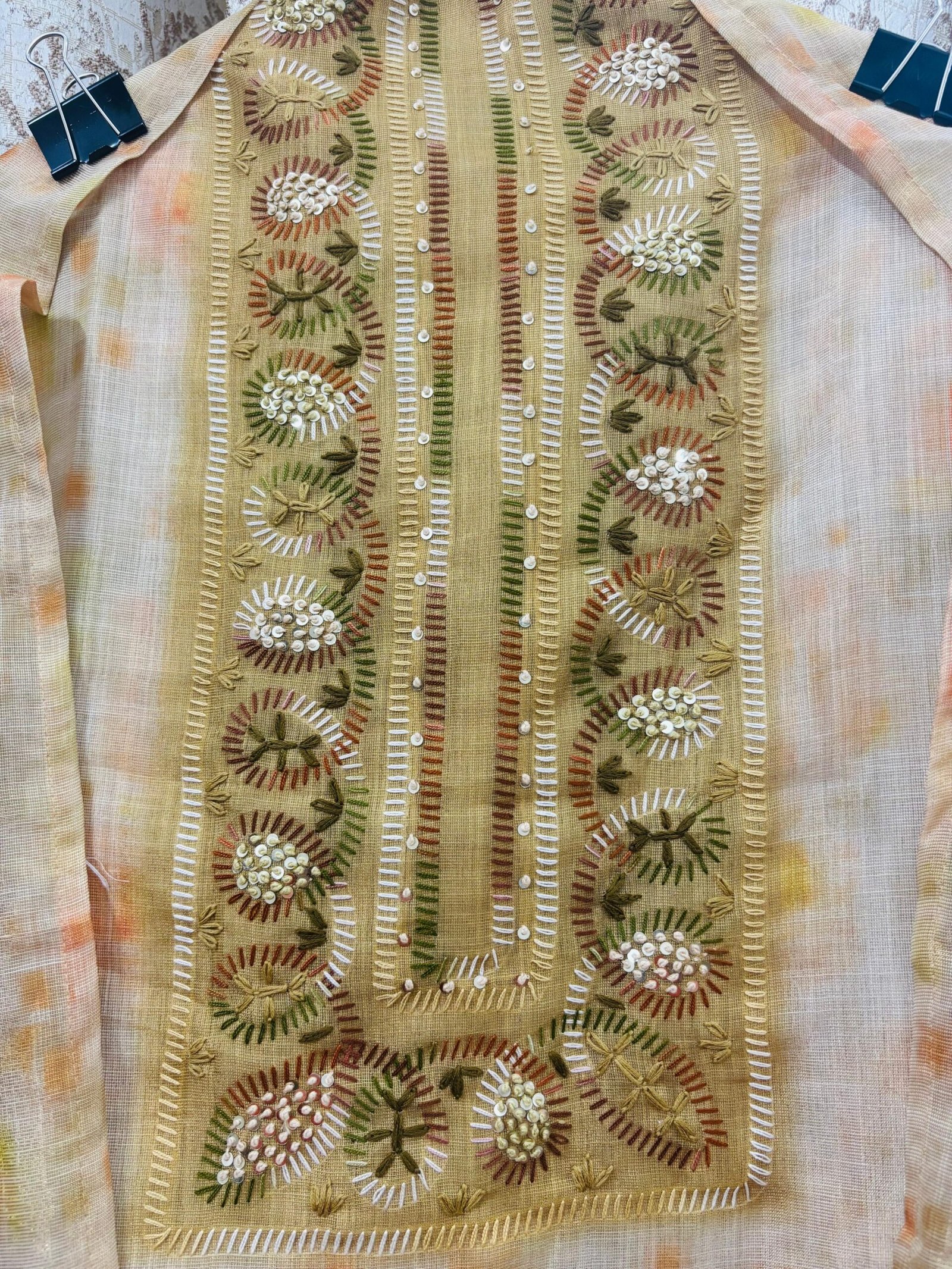 Jaamdani suit set - Image 6